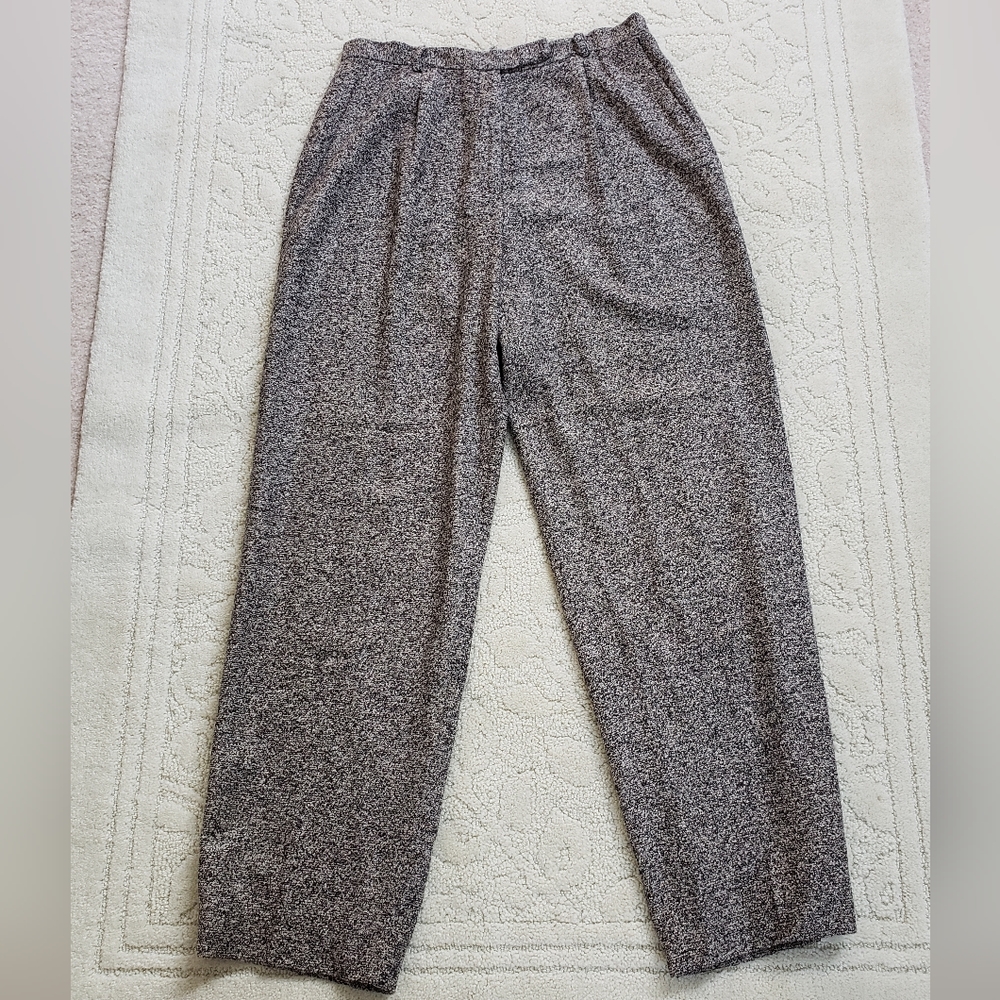 Talbots Collections Soft Viscose Wool Blend Trous… - image 1